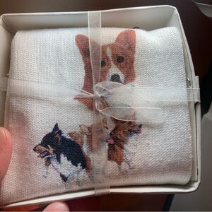 Corgi Dog Crew Socks NWT in Gift Box Adult 9-11 Woof Breed Lover Cotton Rayon